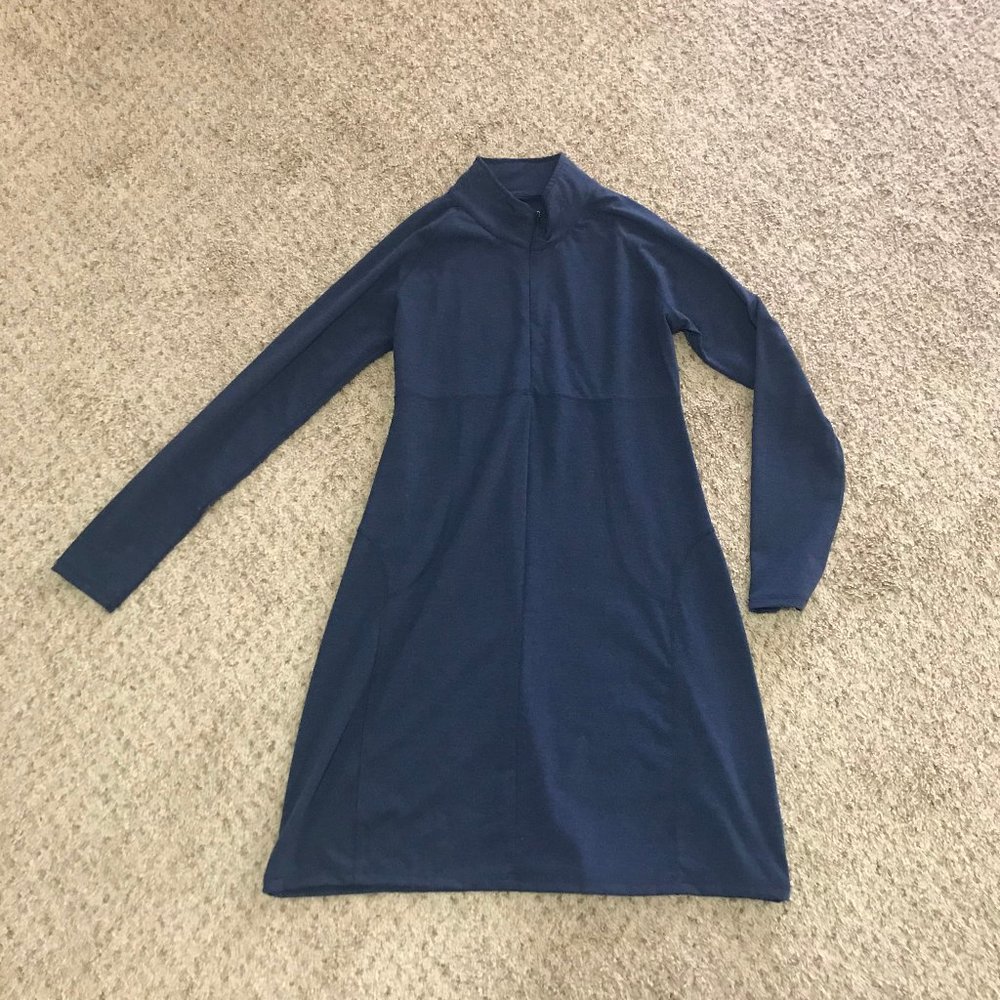 2 for $15 // Navy long sleeve dress with zipper